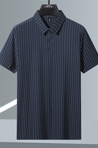夏季男士冰丝潮流plolo衫商务舒适休闲百搭中青年上衣1167-P36图片