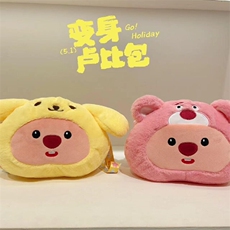 澳欢毛绒玩具厂 变身露比包