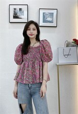 【现货】新款小花上衣，其它，色调轩