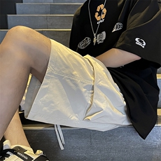 供视频~双层大口袋工装短裤防水面料A454特P35控55，男装牛仔裤，电商A309