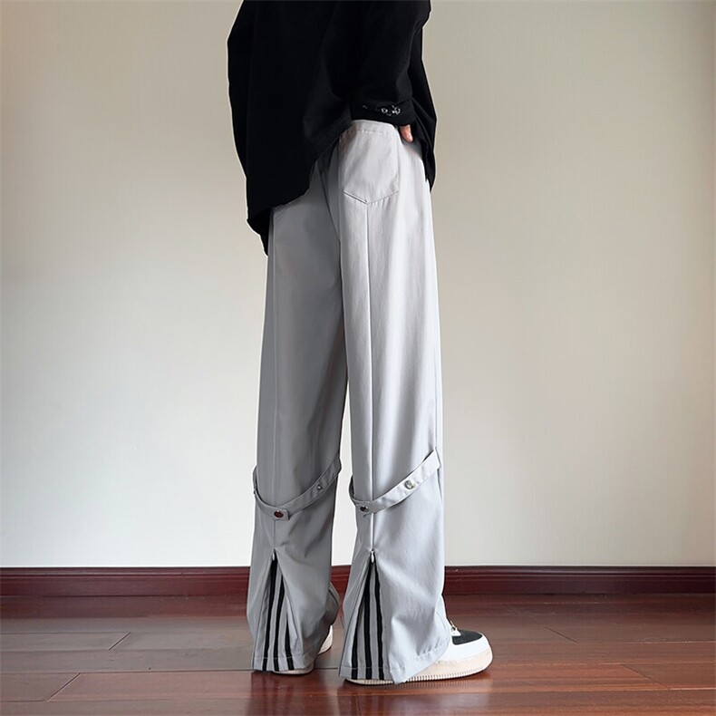 2025秋季新款潮流高街拉链设计宽松冲锋裤B315-K120-特p40控78，男装休闲裤，电商B315