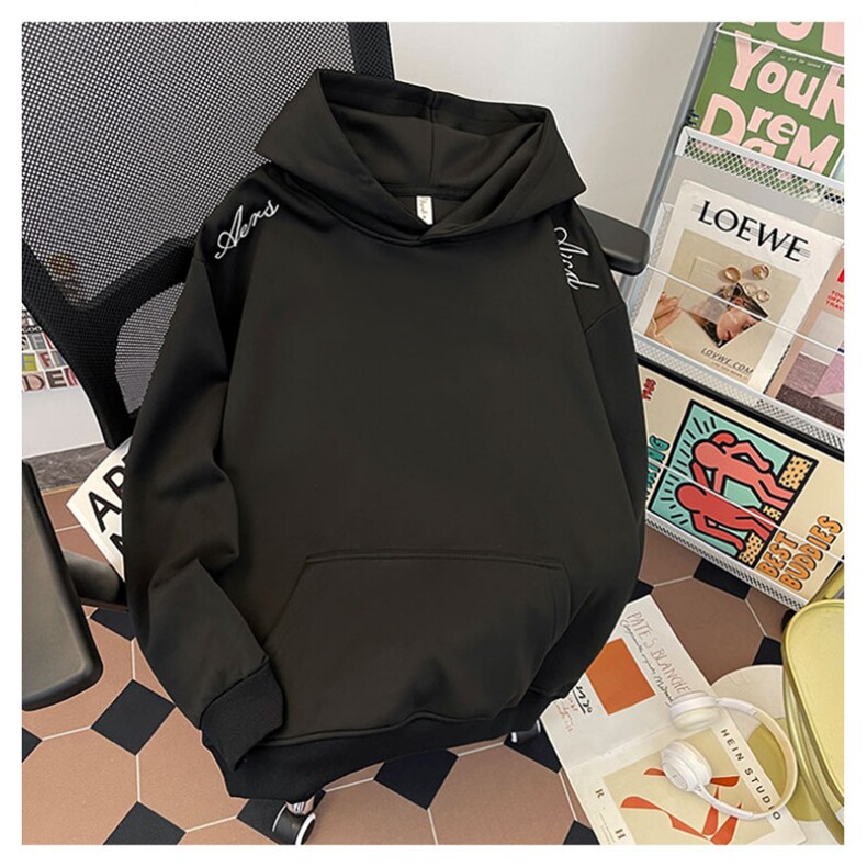 美式重磅Cleanfit复古连帽卫衣男女宽松休闲上衣帽衫WY0237-P48,男装卫衣,星座308B-2