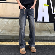 xz116-k16028-P39-（网络图）竹节纹现货牛仔裤，男装牛仔裤，星座116