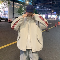春款现货美式解构夹克男潮牌高街复古百搭外套JK02639-P75，男装夹克，星座308B-2