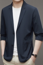 2023年新款男士透气皮肤衣外穿防晒服薄款户外西服外套，男装西服，电商B360