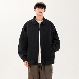 得物二开 美式复古外套男痞帅cleanfit底特律工装夹克JK1208-P78图片