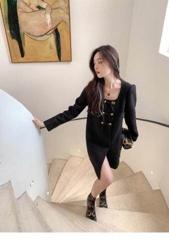 【现货】外贸原厂定制面料！金属扣外套长，其它，欧尼蒂