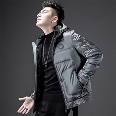 CX82809钱塘2020-2中青年男士连帽时尚休闲简约百搭羽绒服P265，男装羽绒服，钱塘207-2
