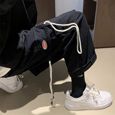 春季ins直筒工装阔腿裤男休闲裤宽松韩版潮牌学生裤子k3405-p35，男装休闲裤，星座1008