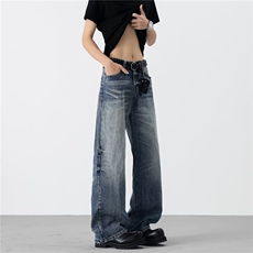 GN6118P60高品质美式重工猫抓水洗牛仔裤日系港风复古做旧阔腿裤,男装牛仔裤,星座1108-5,四季星座 GN6118P60高品质美式重工猫抓水洗牛仔裤日系港风复古做旧阔腿裤,男装牛仔裤,星座1108-5,四季星座