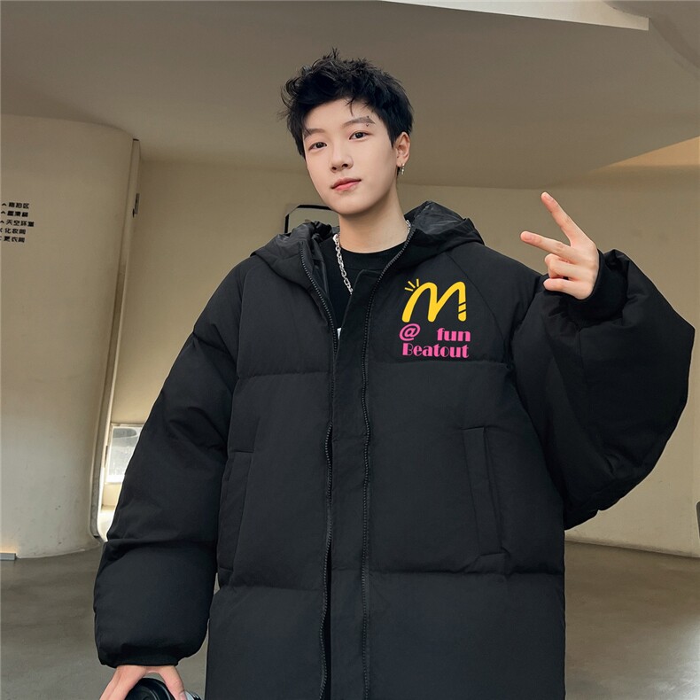 棉袄厚外套港风日系棉衣纯色棉服大码面包服1016-1M07P90K118,男装棉衣,星座1016-1（原电商B408-1）