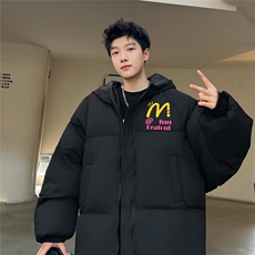 棉袄厚外套港风日系棉衣纯色棉服大码面包服1016-1M07P90K118，男装棉衣，星座1016-1（原电商B408-1）