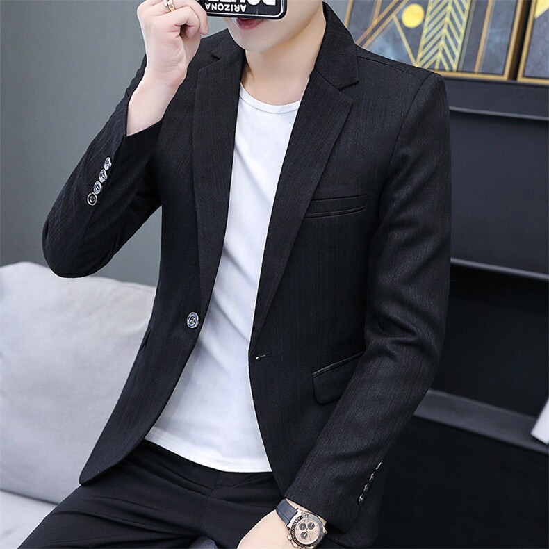 新款西服时尚青年商务休闲韩版修身小西装宴会单西外套XZ1807，男装西服，星座1217-2