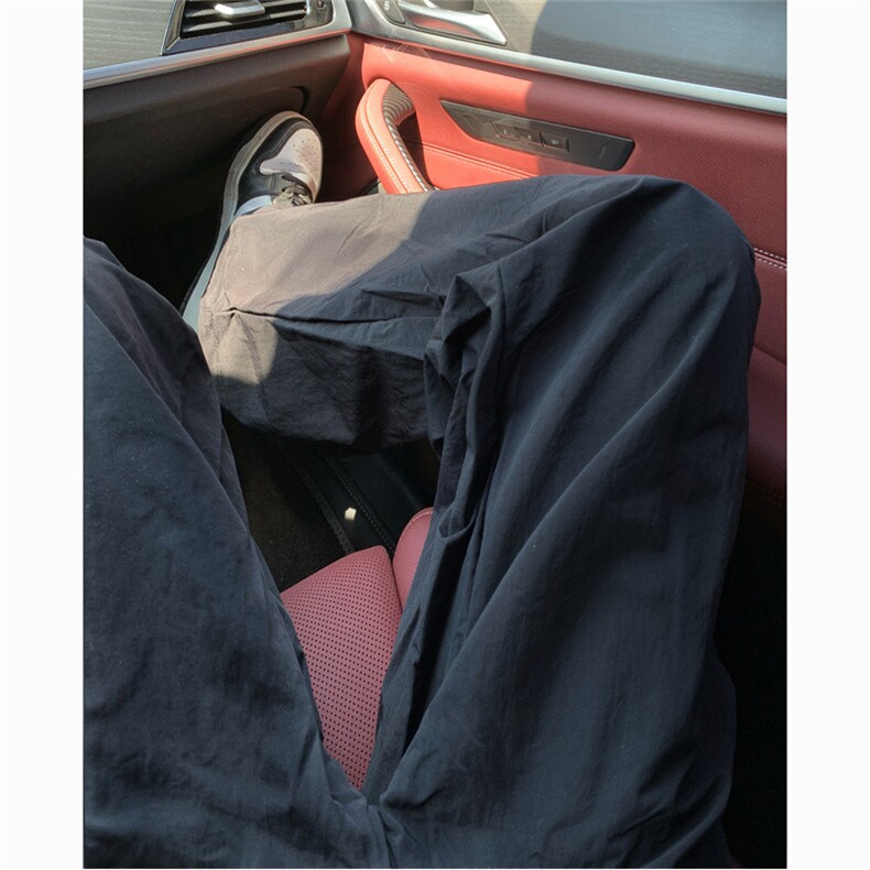 夏款速干直筒宽松阔腿裤男潮流百搭情侣降落伞休闲裤CK266-p42,男装休闲裤,星座1008