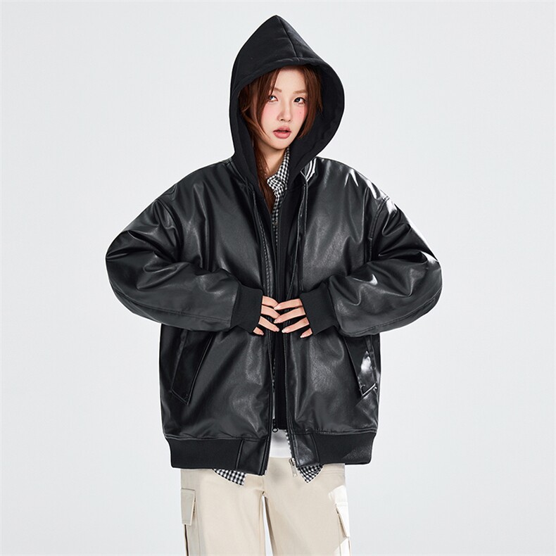 现货冬季皮衣棉服得物二开跑量款棉衣男女同款C323-1-MY8861-P115,男装皮衣,电商C323-1