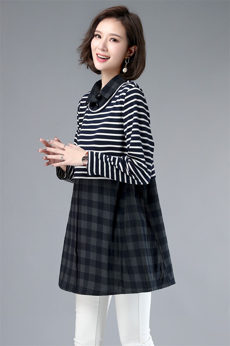 连衣裙宽松时尚潮流2021年春季自然舒适,女装连衣裙,小林双子