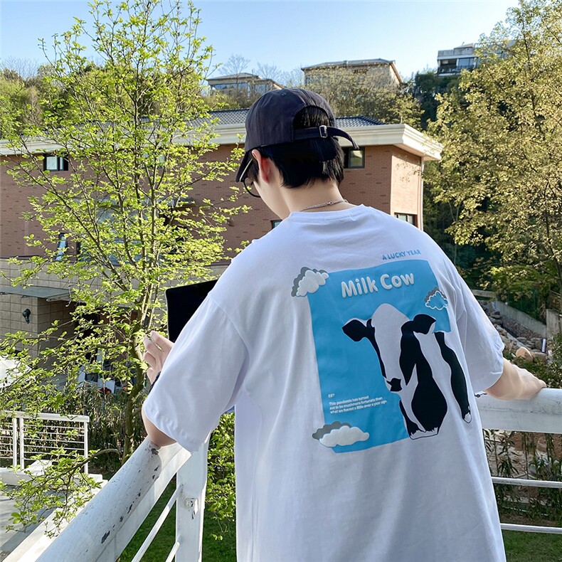 夏季新款潮流宽松发泡立体印花短袖男女情侣T恤T47P35控48图片