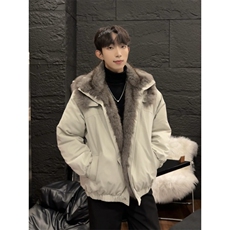 座山雕毛领棉服男冬季十字架贴皮保暖外套宽松情侣棉衣,男装棉衣,星座903-1, 座山雕毛领棉服男冬季十字架贴皮保暖外套宽松情侣棉衣,男装棉衣,星座903-1,