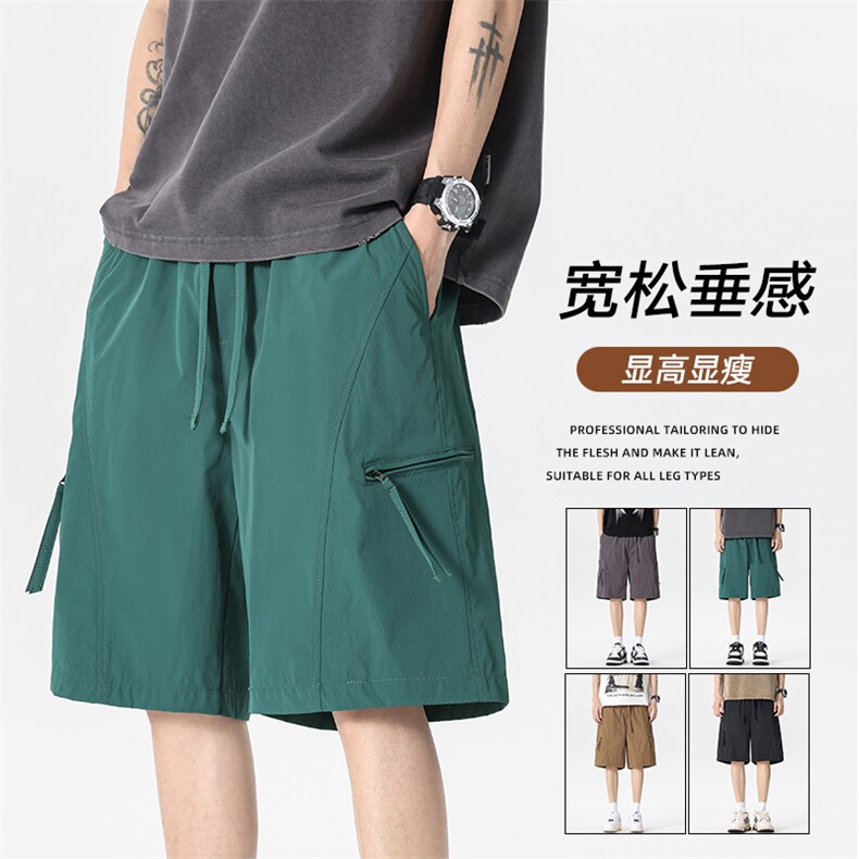 现货夏季工装短裤男ins潮牌休闲百搭潮流痞帅五分裤D02520-P38,男装牛仔裤,星座308B-2