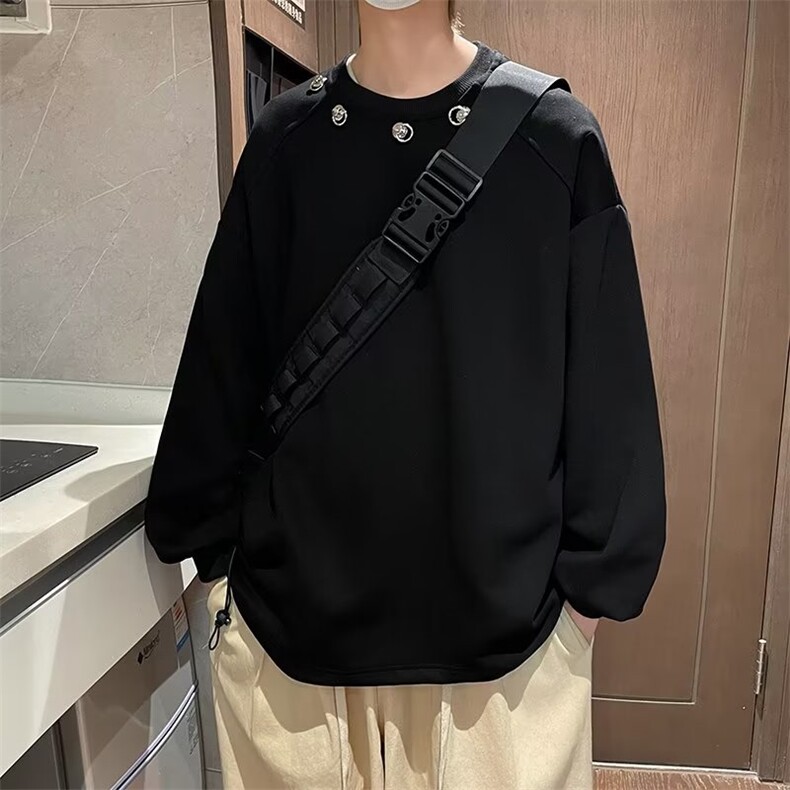 卫衣男潮ins港风潮流W156P36,男装卫衣,星座1116-2