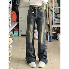 【有货】cleanfit美式复古蓝牛仔裤美式vibe风裤子高街M774LL-P53，男装牛仔裤，星座1007（原301D）