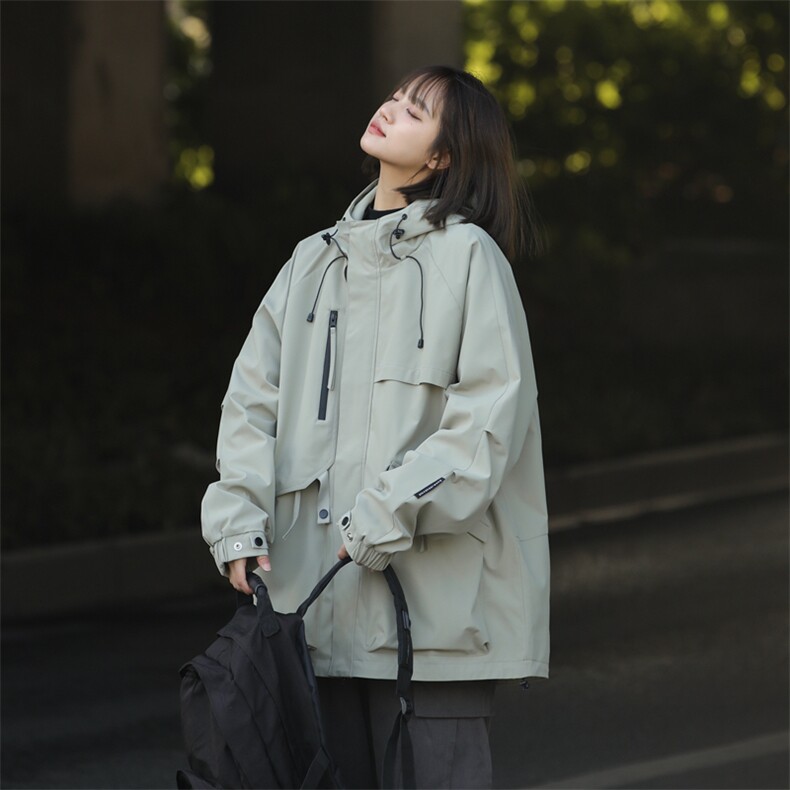 春季新款现货三防户外夹克男连帽冲锋衣外套DSA157B-JK136-特P85,男装夹克,电商A157B
