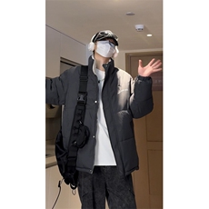 冬季加绒棉衣男立领男士棉服情侣棉袄潮流外套A266-WMY609-P70，男装棉衣，电商A266