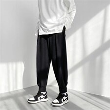 男春秋季魔术贴西裤K65P34,男装休闲裤,星座1116-2