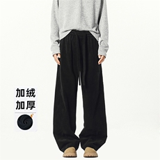 B258-K2581-P45控68加绒55控78灯芯绒弯刀裤65%棉35%聚酯纤维，男装休闲裤，电商B258