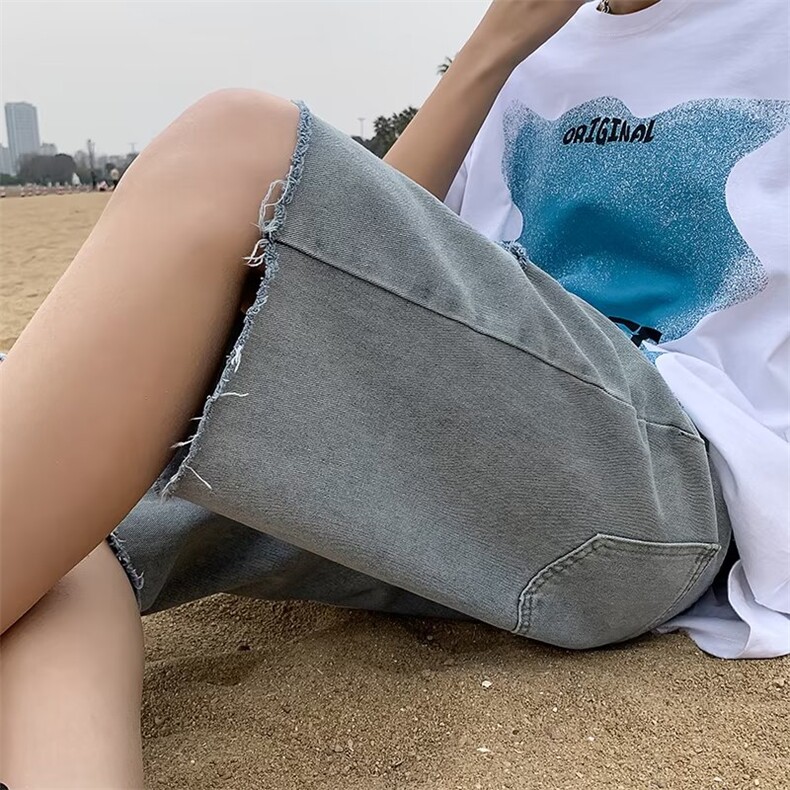 青春流行ins男直筒水洗牛仔裤P35,男装牛仔裤,星座1116-2