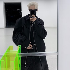 秋季青春流行男夹克文艺潮外套WT64P70，男装夹克，星座1116-2
