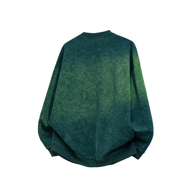 现货WY10082-特P45控88春季新款扎染高品质百搭大码圆领卫衣,男装卫衣,电商A059