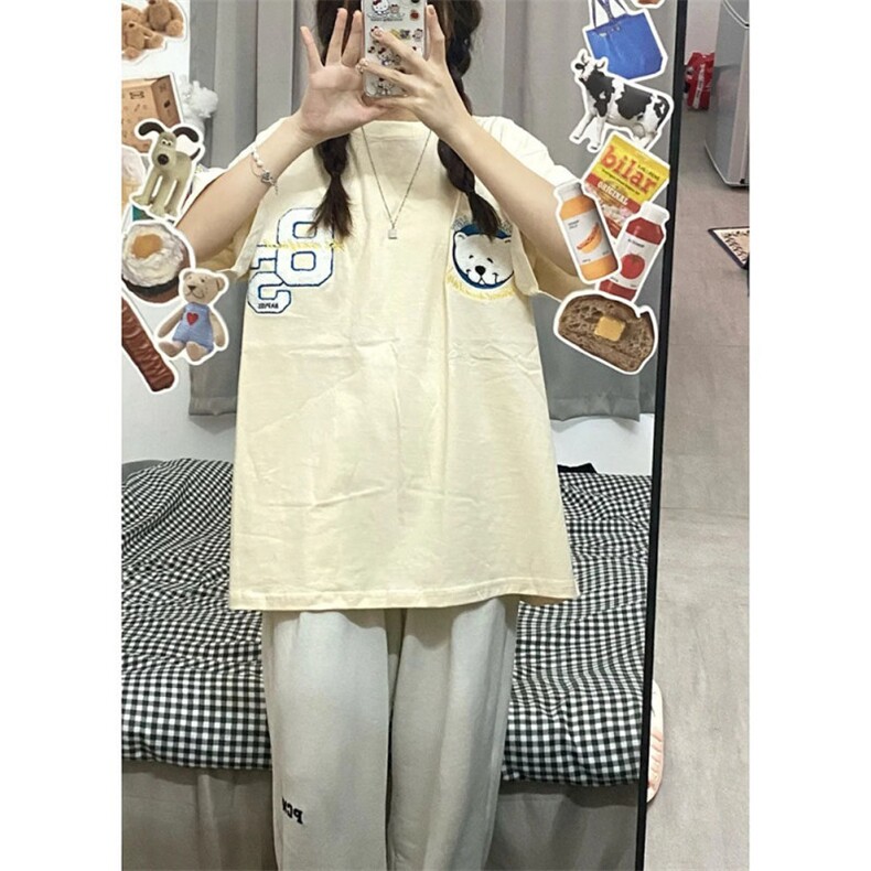 H0665-P35短袖t恤夏季新款宽松上衣女装潮图片