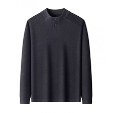 春季半拉链跑步速干训练服T恤户外登山健身上衣潮流L15244-P34，男装T恤，星座1008
