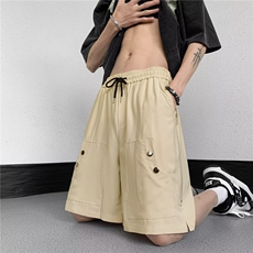 工装短裤男士韩版潮流文艺帅百搭夏季2024夏季ins五分裤K5269-P30，男装牛仔裤，星座412-3