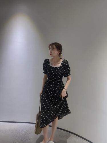 【现货】波点连衣裙，女装连衣裙，驿谷