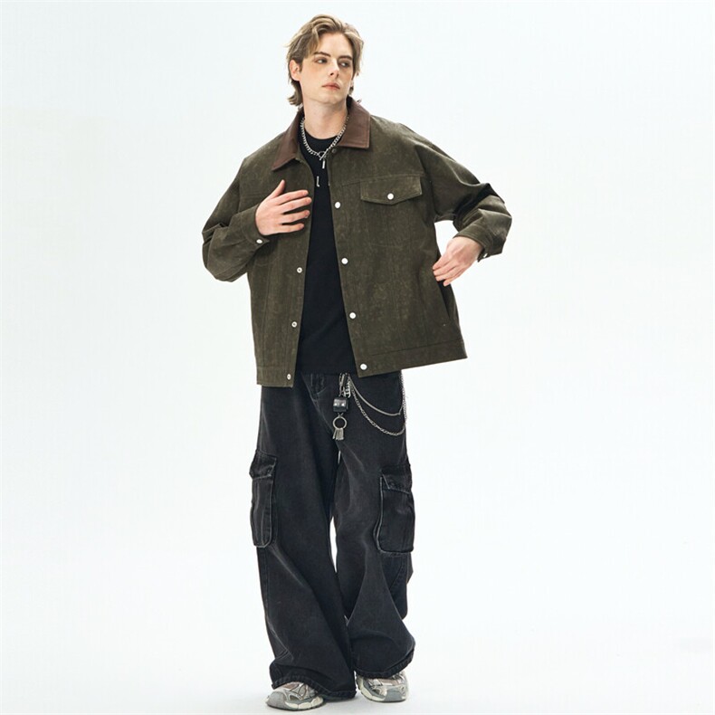 现货春季新款工装夹克男飞行员美式上衣外套A258-P88，男装夹克，星座308B-2