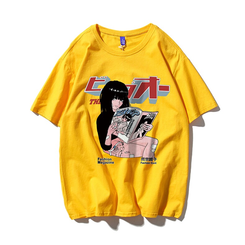 T恤潮流圆领男港风印花2026夏季新款短袖DS-B299-ZY1305特批P25,男装T恤,电商A061-1
