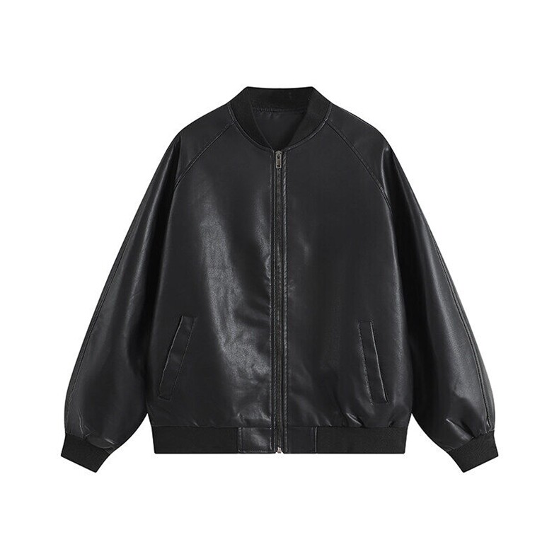2025新款皮衣机车服PU潮帅男皮夹克1409-6601-P60,男装皮衣,星座1409