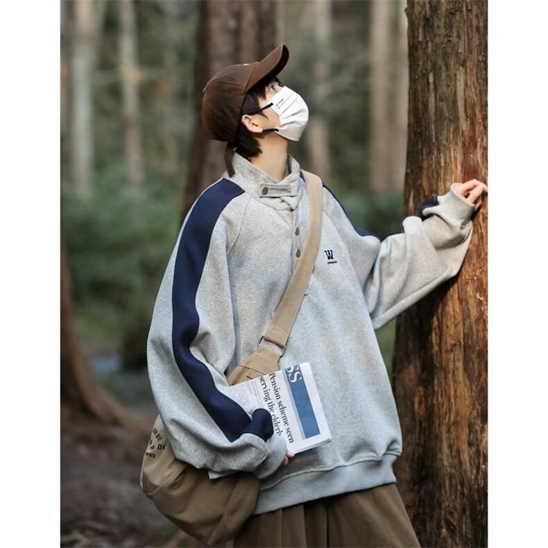 卫衣外套男春季新款高质量华棉卫衣W85P45,男装卫衣,星座1116-2