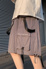8XL-M特大码肌理感五分裤户外登山裤冲锋裤短裤男DK1502P49控68，男装休闲裤，电商D206-1