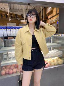 【现货】秋季新款洋气条绒小夹克，其它，蓝典