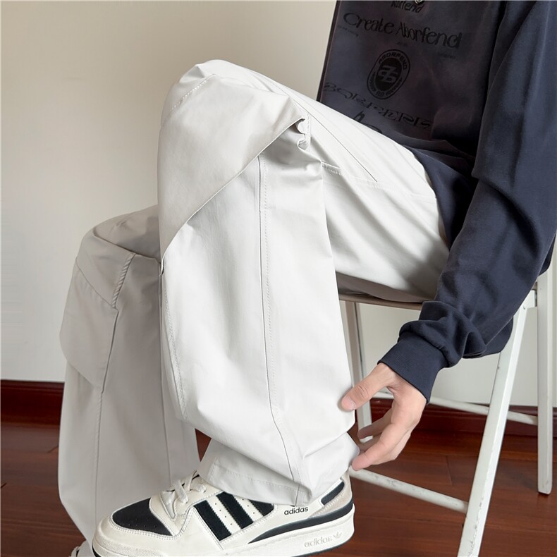 特批38控68高街美式工装休闲长裤解构垂坠感冰感双面速干K2503，男装工装外套，电商B370