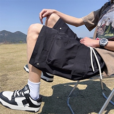 M-8XL夏季宽松大码冰感工装短裤五分裤XZ109-K2366-TP38，男装牛仔裤，星座109