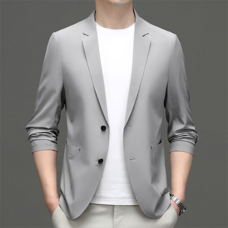 SQY2367春季新款西装男西服简约外套西服商务休闲小西装单西P140，男装西服，电商B360