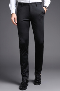 GDN6006夏秋男士薄款商务休闲弹力纯色西裤免烫透气修身长裤P75图片
