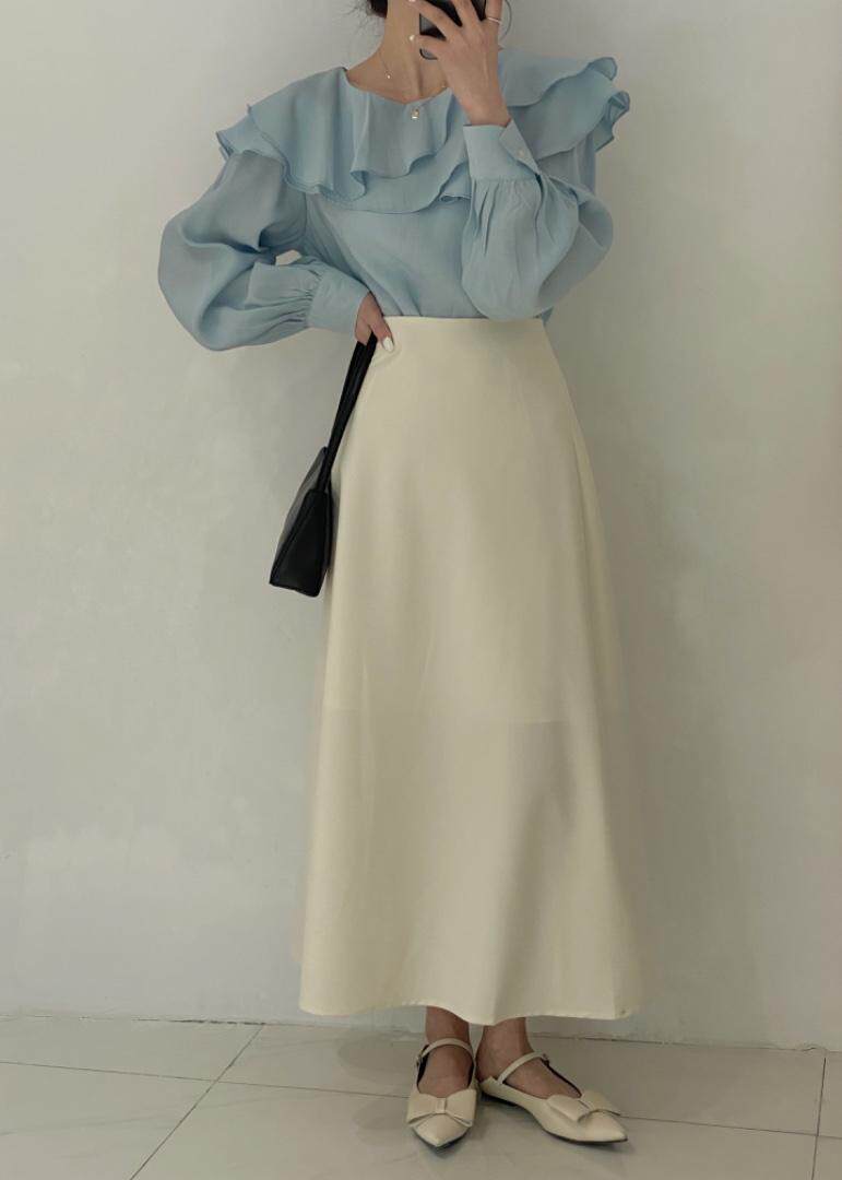 荷叶边小衫，其它，驿谷