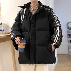 港风2025新品冬季宽松情侣装男装棉衣棉服冬装加厚外套D001-P105图片