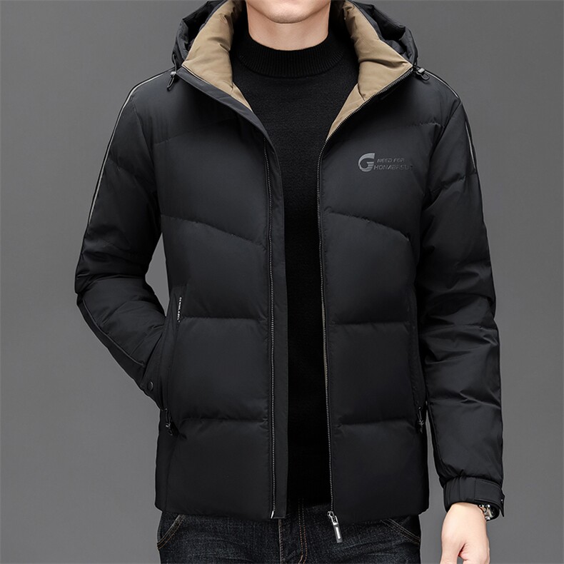 NN6306钱塘2020-3时尚休闲简约冬季厚款中年男士羽绒服P220,男装羽绒服,钱塘207-3