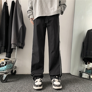 2024春季百搭直筒冲锋裤宽松休闲裤男流潮痞帅 现货 K7696-P38图片